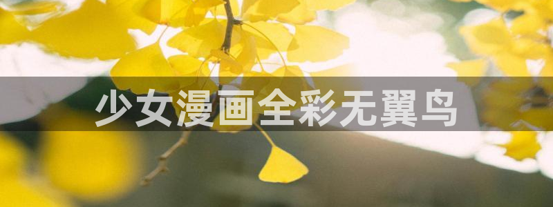 汗汗漫画免费漫画全集：少女漫画全彩无翼鸟